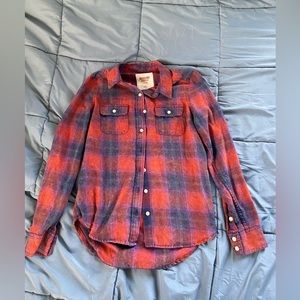 Women’s Mossimo Supply Co Button Down Long Sleeve Shirt Small